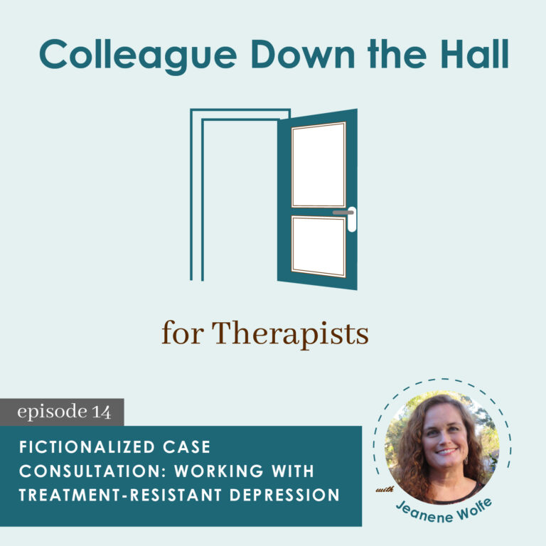 14. Fictionalized Case Consultation: Working with Treatment-resistant Depression